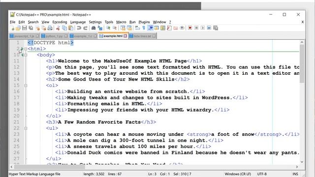 NOTEPAD++ HIDE LINES: Quick Notepad++ Tips And Tricks For Beginners