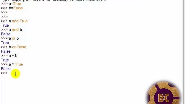 Python tutorial lesson 4 booleans смотреть онлайн