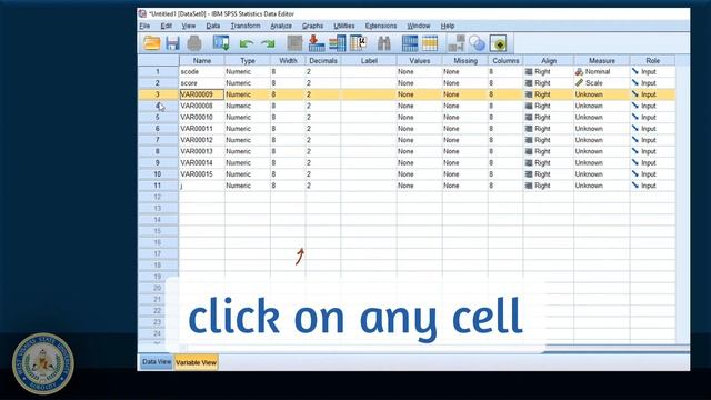 Delete Variables and Data in SPSS смотреть онлайн