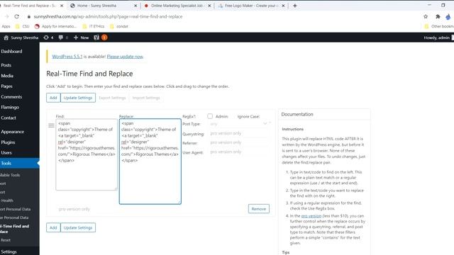 Change The Footer Copyright Credits On Any WordPress Theme смотреть онлайн