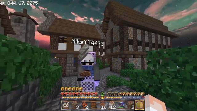 ВЫЖИВАЮ НА сервере LineWorld Маинкрафт пе!!! смотреть онлайн