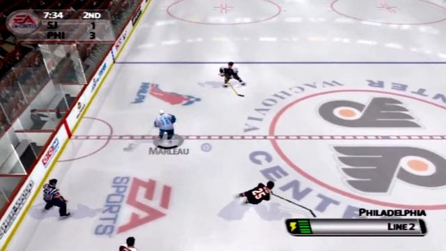 NHL 2005 Gameplay Philadelphia Flyers vs San Jose Sharks смотреть онлайн