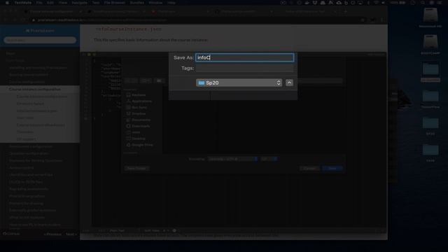 Setting up a infoCourseInstance.json for the Current Semester смотреть онлайн