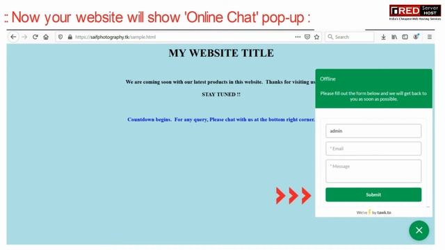 How to Apply Tawk.To Live online chat system in your website? смотреть онлайн