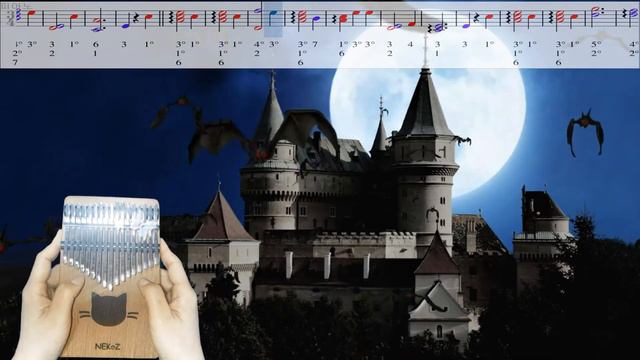 Hedwig's Theme(Harry Potter Ost) Kalimba Easy Tabs Music Sheet