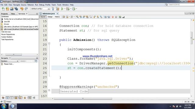 Database Connection in java смотреть онлайн
