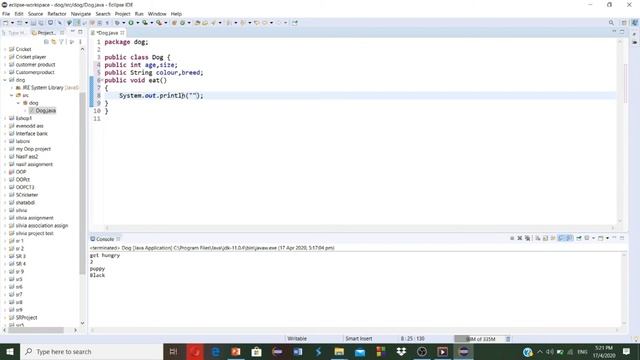 Java 1|| Basic Concept of oop|| class|| object ||field|| method смотреть онлайн
