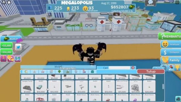 Cara bermain Tiny Town Tycoon - Roblox Tiny Town Tycoon Indonesia