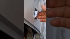 Замена  внешней ручки двери слайдер на Тойота Альфард MNH15.