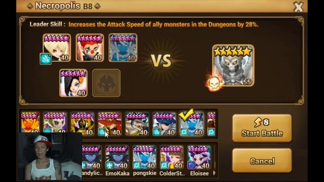 YDCB Summoners War - Necropolis Trial and Error смотреть онлайн