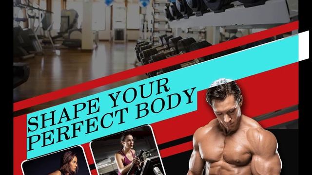 FITNESS GYM | Speedy Poster Design | Photoshop 2020 смотреть онлайн