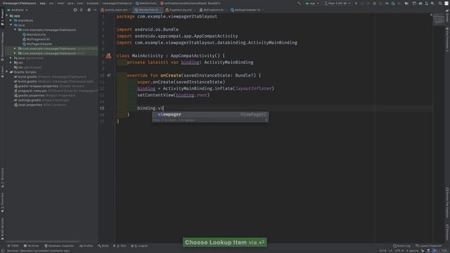 ViewPager2와 TabLayout을 이용해 스와이프되는 화면 구현하기::Android Studio에서 Kotlin으로#24 смотреть онлайн