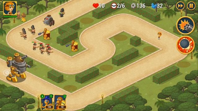 Steampunk Syndicate 2: Tower Defense Game Part 2 (by stereo7 games) / Android Gameplay HD смотреть онлайн
