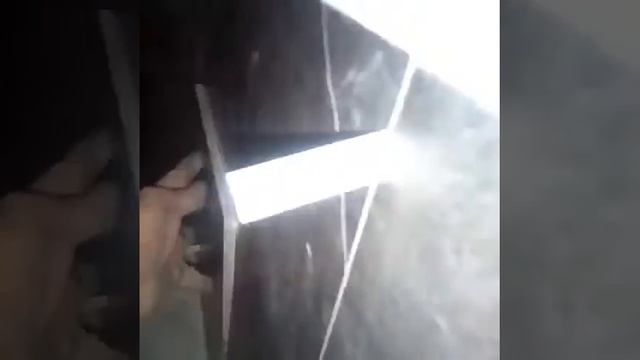 Ниша под мебель в ванной и люк-невидимка в плитке. Плиточные работы. Укладка плитки. смотреть онлайн