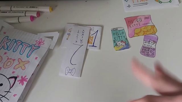 Распаковка Китти бокс из бумаги ? // Распаковка бумажных сюрпризов ? ✨ // Hello Kitty ? смотреть онлайн