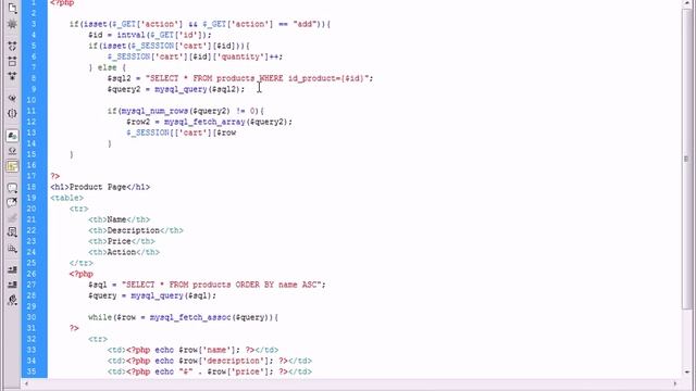 PHP & MySQL - Shopping Cart - 09 смотреть онлайн