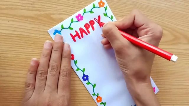 DIY - SURPRISE MESSAGE CARD FOR MOTHER'S DAY | Pull Tab Origami Envelope Card | Mother's Day Card смотреть онлайн