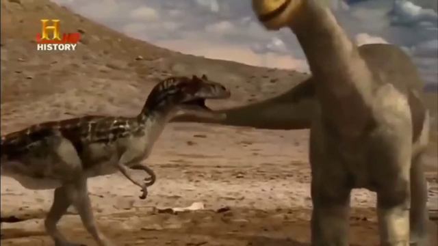 Аллозавр VS ругопс короли мезозоя