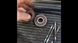 Ремонт генератора по замене подшипника на автомобиле Ssang Yong Action new