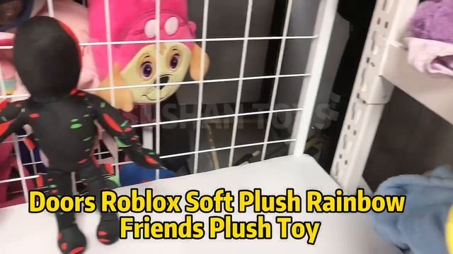 Doors Roblox Soft Plush Rainbow Friends Plush Toy Horror Game Character Figure Toy Gift For Kids смотреть онлайн