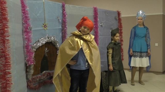 Рождественская ёлочка в воскресной школе смотреть онлайн