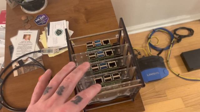 Supercomputing AI SBC cluster behind vlan overview смотреть онлайн