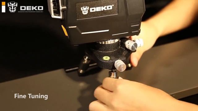 DEKO DC Series 12 Lines 3D Green Laser Level Horizontal And Vertical Cross Lines With Auto Self Lev смотреть онлайн