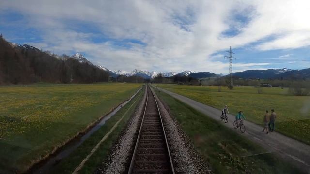 Führerstandsmitfahrt Immenstadt - Oberstdorf смотреть онлайн