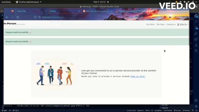 Python-Flask Project: In-Person Service Provider смотреть онлайн