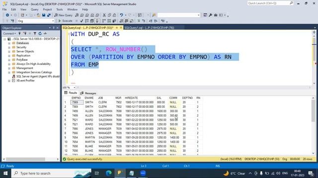 Remove Duplicate records from table || SQL || Partition by #sql #sqlserver #database смотреть онлайн