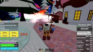 ОБЗОР НА ФРУКТ ТЕСТО V1 и V2  В БЛОКС ФРУТС ? ОБЗОР DOUGH FRUIT в BLOX FRUITS Обнова 20 Ван Пис