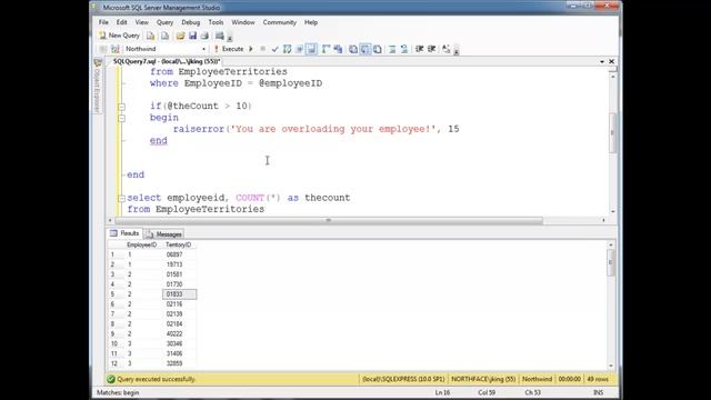 SQL Triggers - Implementing Constraints смотреть онлайн