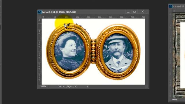 Упражнение 8.17. Создание векторной маски для слоя AdobePhotoshop