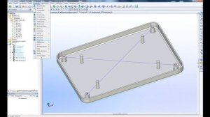 T-FLEX CAD: Команда "Ребро жёсткости"