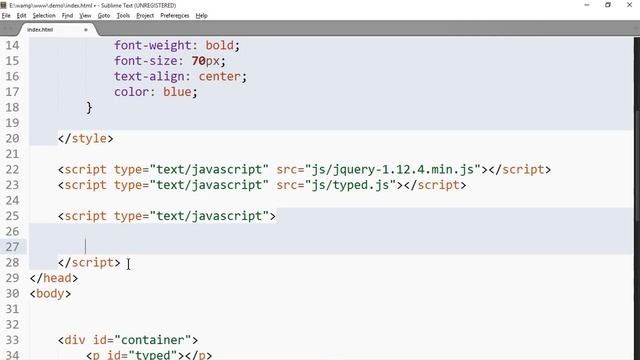 How to create a Typewriter / Typing Text effect in HTML using CSS & jQuery смотреть онлайн