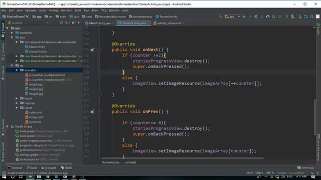 How to Build stories Bar like Whatsapp and Instagram in Android (Part -2 Hindi) смотреть онлайн