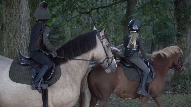 AFTER SCHOOL AUTUMN FOREST RIDE - Hacking with NO STIRRUPS! смотреть онлайн