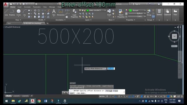 How to Draw Duct SHOE NECK in Autocad | Shoe Coller | #hvac #ductwork #mep #draftman # ductdesign смотреть онлайн