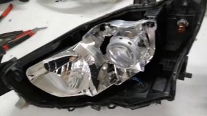 Установка bi led aozoom a3+ в mazda 6 gj