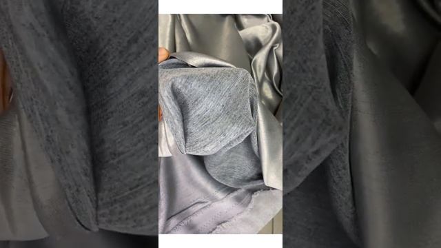 Ткань для Штор "Софт *Extra*" двусторонний (Ш-2,8м) Темно-Серый смотреть онлайн