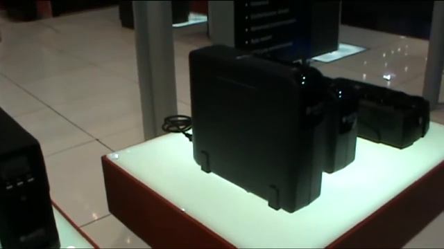 Riello UPS products showroom at Cebit 2011 смотреть онлайн