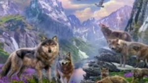 Чеченская легенда о волке.