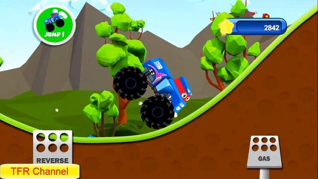 Monster Trucks Racing : Demon Truck - Part 2/Game For Kids - Nursery Rhymes Songs For Children смотреть онлайн