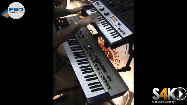 KORG KINGKORG + KORG MICROKORG XL | Jam смотреть онлайн