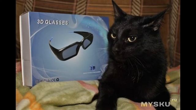 Китайский клон NVIDIA 3D VISION - затворные IR 3D очки | #Обзор смотреть онлайн