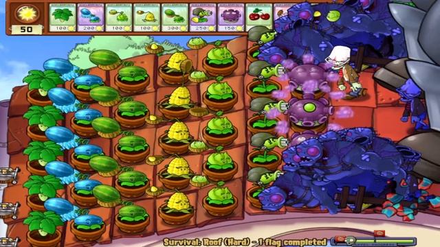 Plants vs. Zombies Challenge | Last Stand endless | All Types off Shroom Vs All Zombies Full HD #14 смотреть онлайн