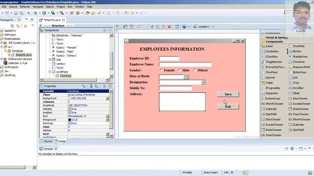 How to design Java GUI Application смотреть онлайн