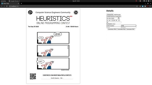 Heuristics Poster | React App смотреть онлайн