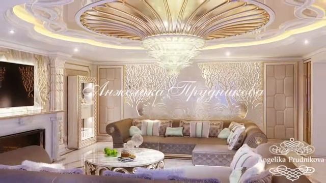 Авторский интерьер с мятными акцентами смотреть онлайн