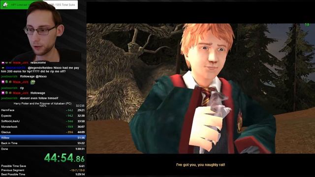 Harry Potter and the Prisoner of Azkaban (PC) 100% Speedrun - Getting ALL Cards and Secrets! смотреть онлайн